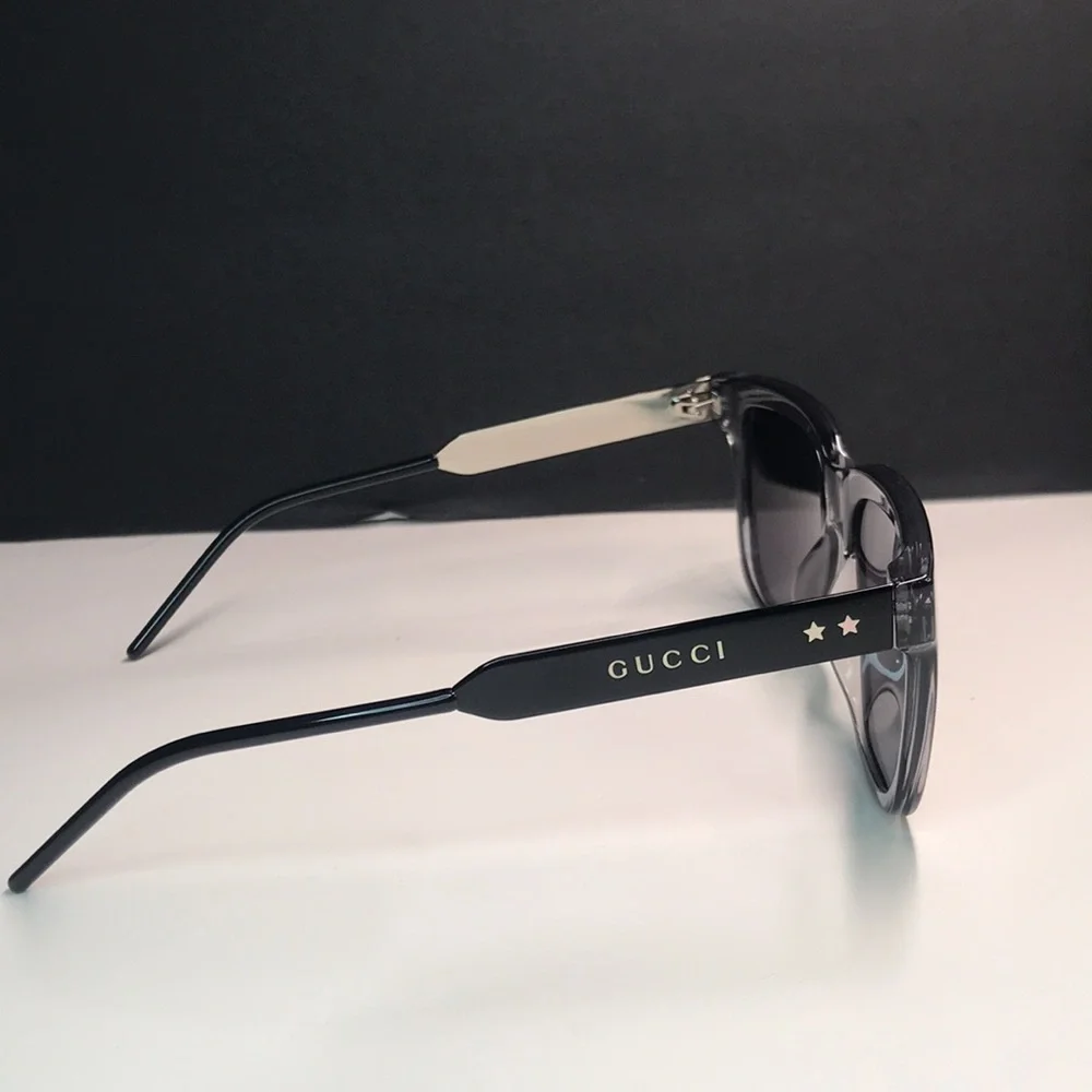 Trendy - 💯 Authentic - New GUCCI GG0976S 001 transparent - Picture 14 of 16